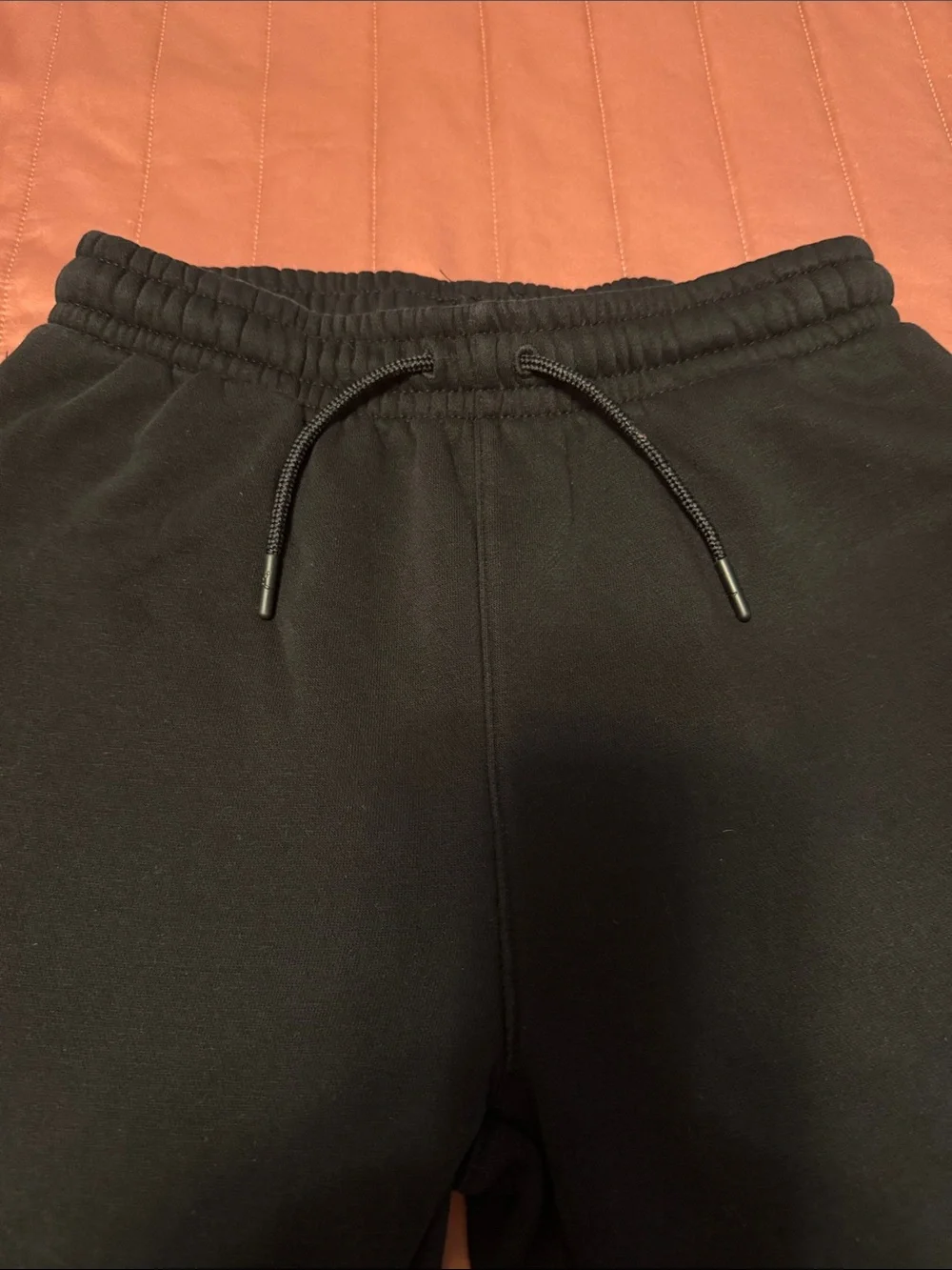 Jordan Kids Black Sweatpants with White Jumpman Logo
